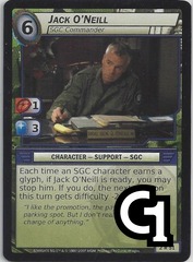 Jack O'Neill, SGC Commander